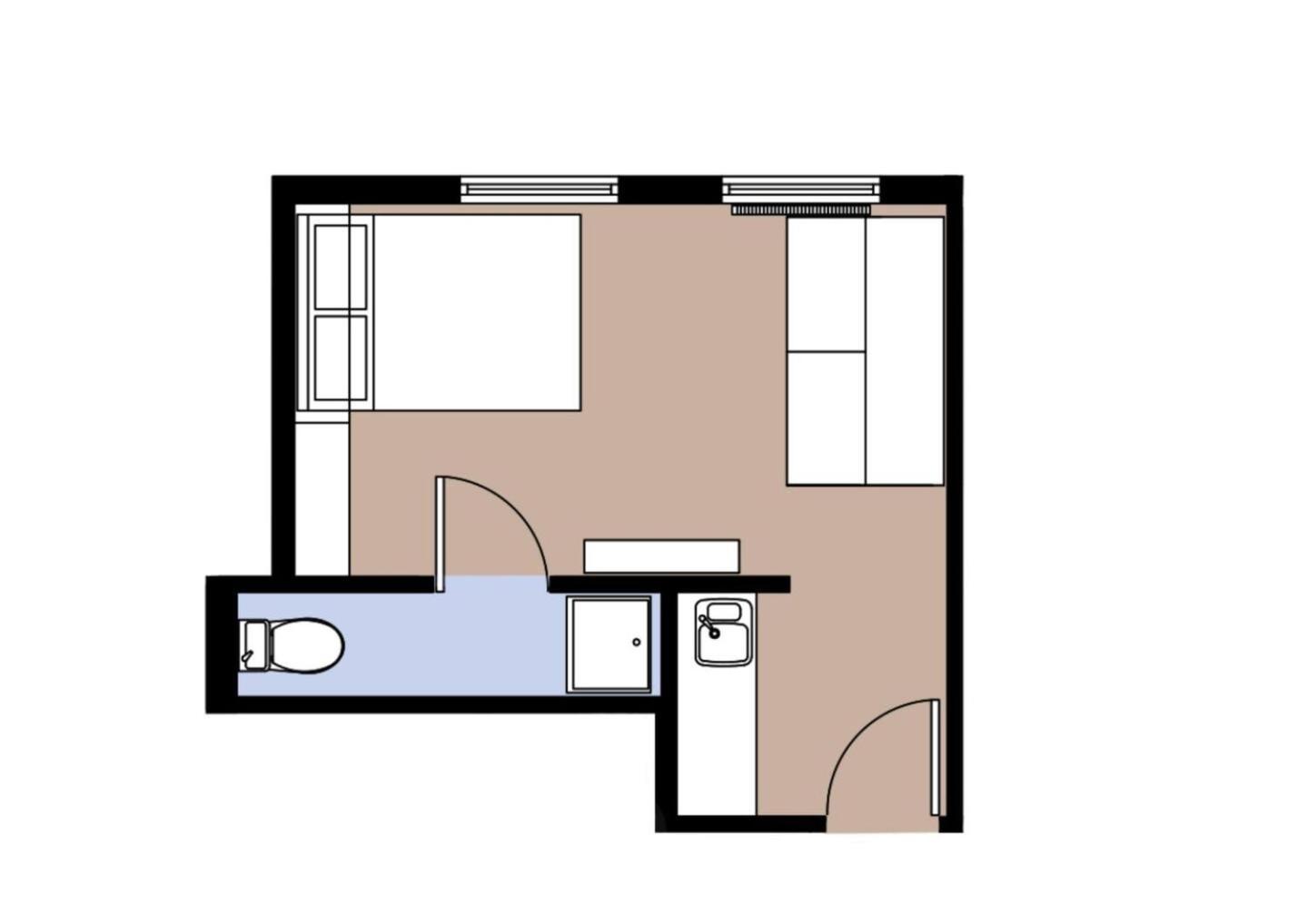 Apt 11 Seaside Serenity Chic Studio Steps To Beach Brighton Екстериор снимка